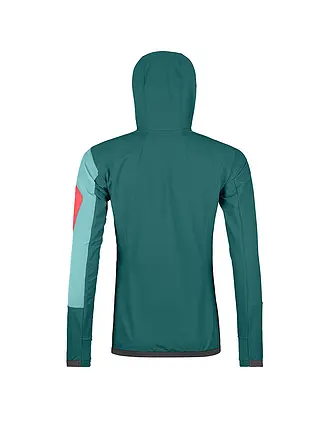 ORTOVOX | Veste softshell Berrino à capuche pour femmes | petrol
